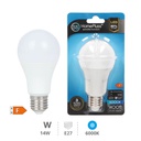 Bombilla LED estándar 14W E27 6000K - 8u caja exp