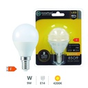 Bombilla LED esférica 9W E14 4200K - 12u caja exp