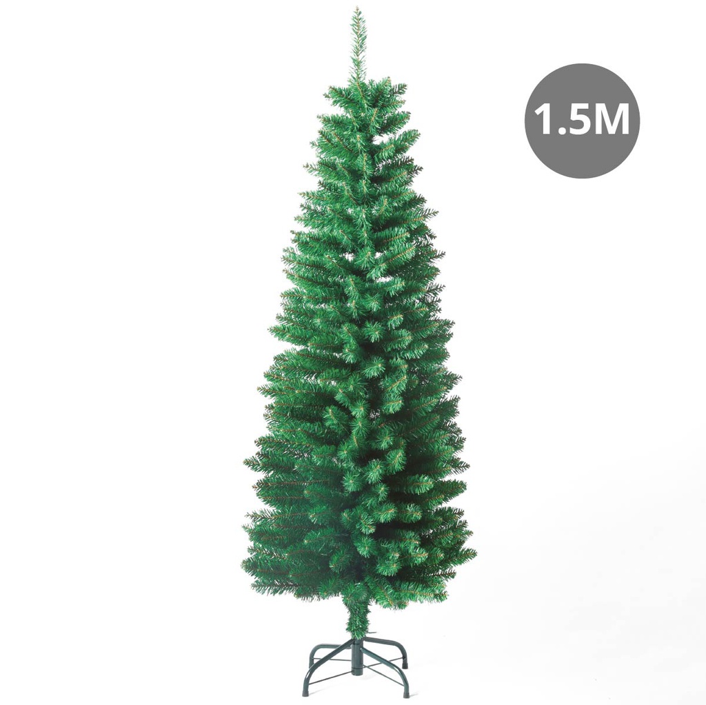Árbol de navidad artificial tipo lápiz Bousso 1,5M 360 ramas