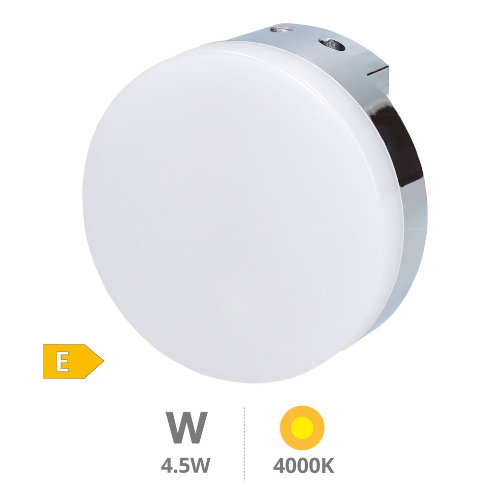 Aplique de casa de banho LED Inada 4,5W 4000K IP44