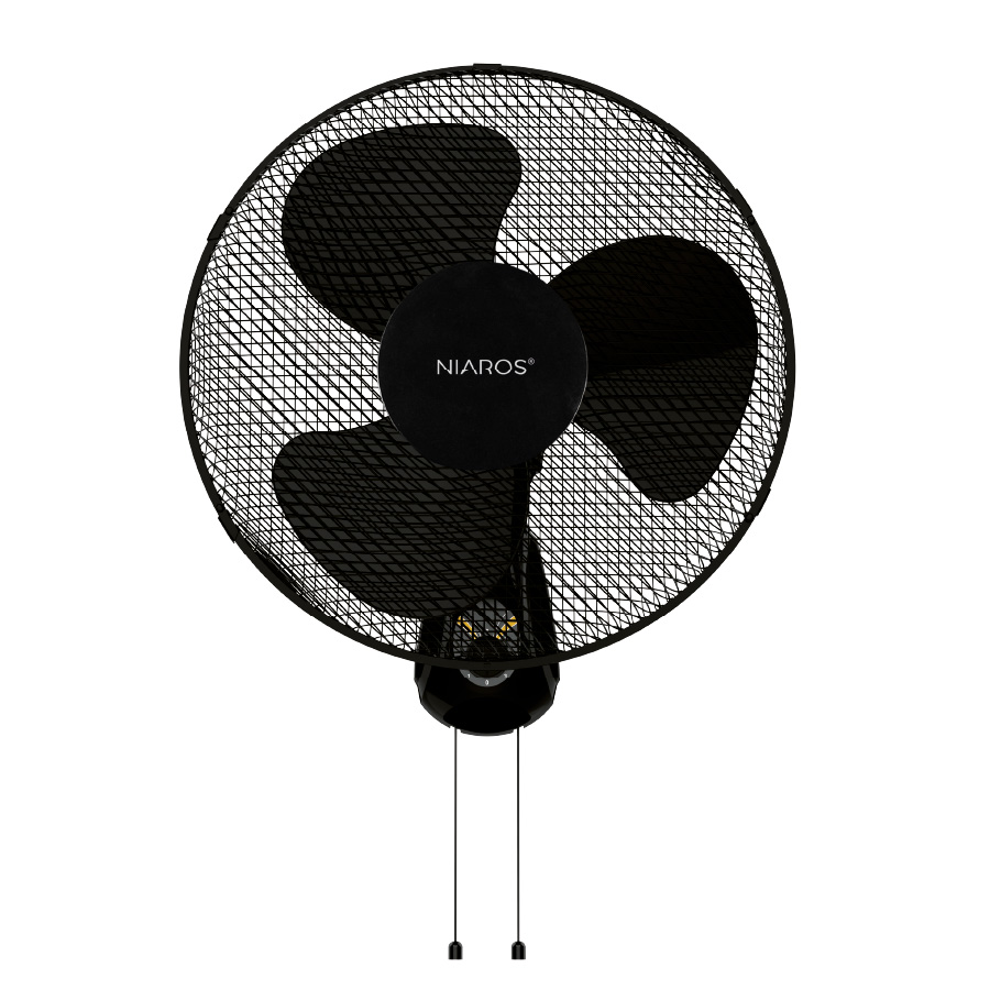 Ventilador de parede Toleni Ø43cm 45W Preto