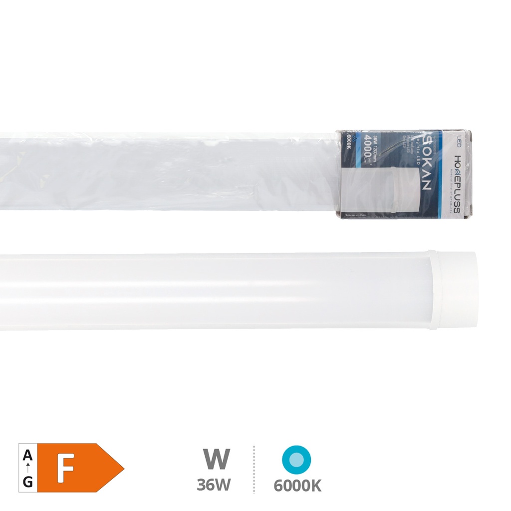 Regleta LED Sokan 36W 6000K