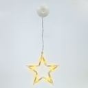 Estrela de Natal LED para pendurar (3 pilhas AAA)