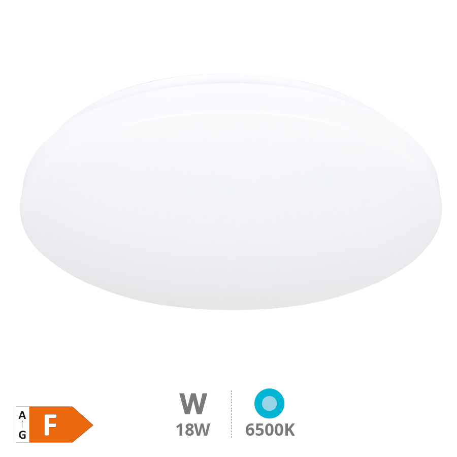 Plafón techo LED  18W 6500K Branco - Libertina 