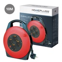 Cable Reel with hanger 4 Socket Extension (3x1.5mm) 10M