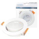 Aro basculante redondo empotrable Handil anti deslumbramiento Blanco