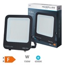 Kasai Projetor vertical LED 150W 6500K IP65 Negro