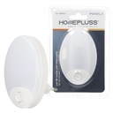 Luz de noche con interruptor Pokola ovalado 1W