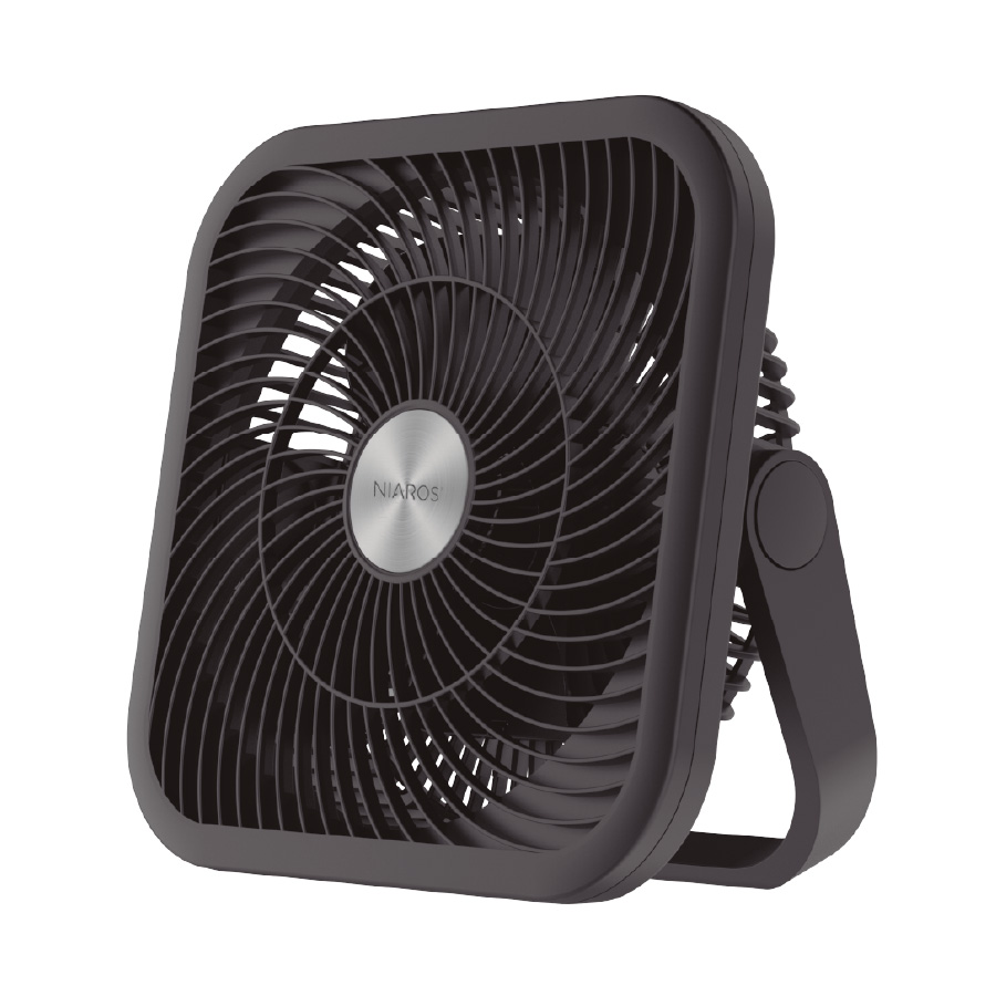 Ventilador portátil Rayma multifuncional 25cm 9W Preto