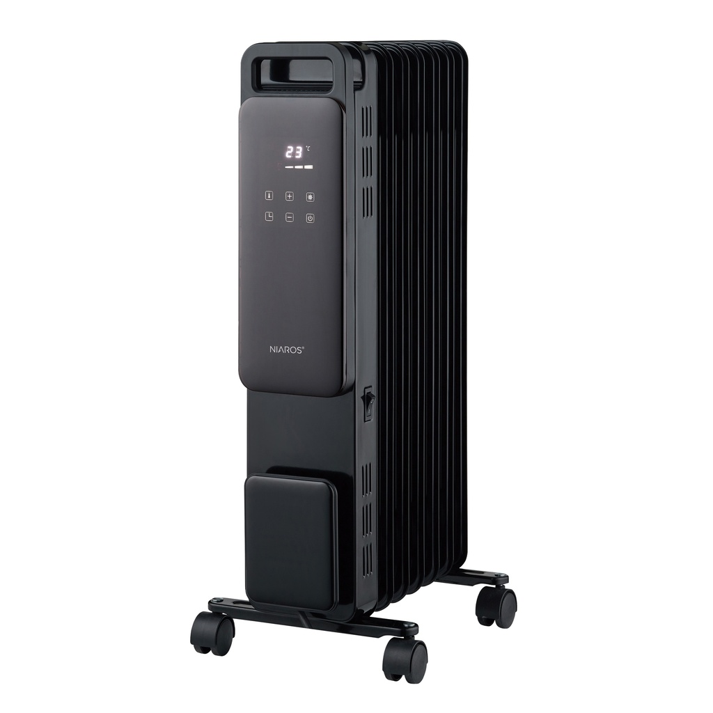 Radiador de aceite 7 elementos Durasil con mando Máx. 1500W