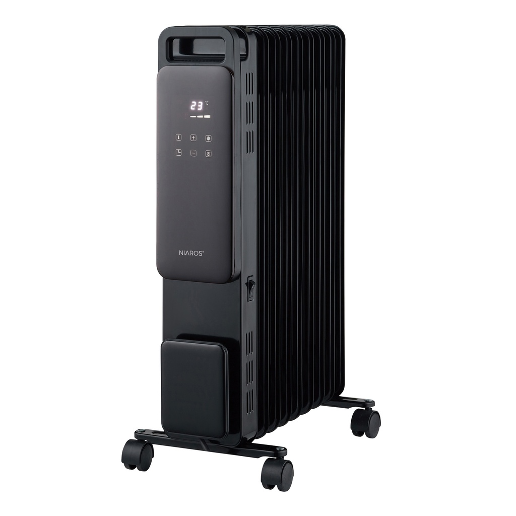 Radiador de aceite 9 elementos Durasil con mando Máx. 2000W 