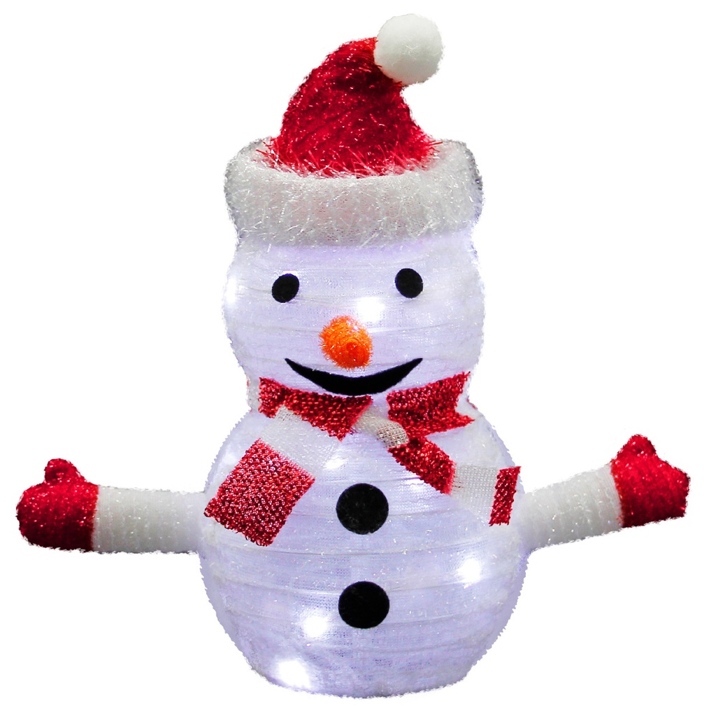 Boneco de neve dobrável ED 300m Luz fria
