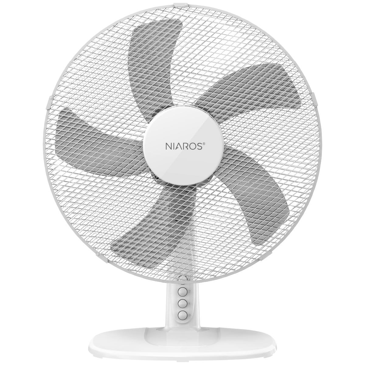 Ventilador de mesa Lathor Ø30cm 40W Branco