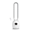 Ventilador de torre sem pás Polsara com controlo remoto 60W Branco