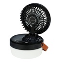 Mini ventilador solar Atabey com luz 