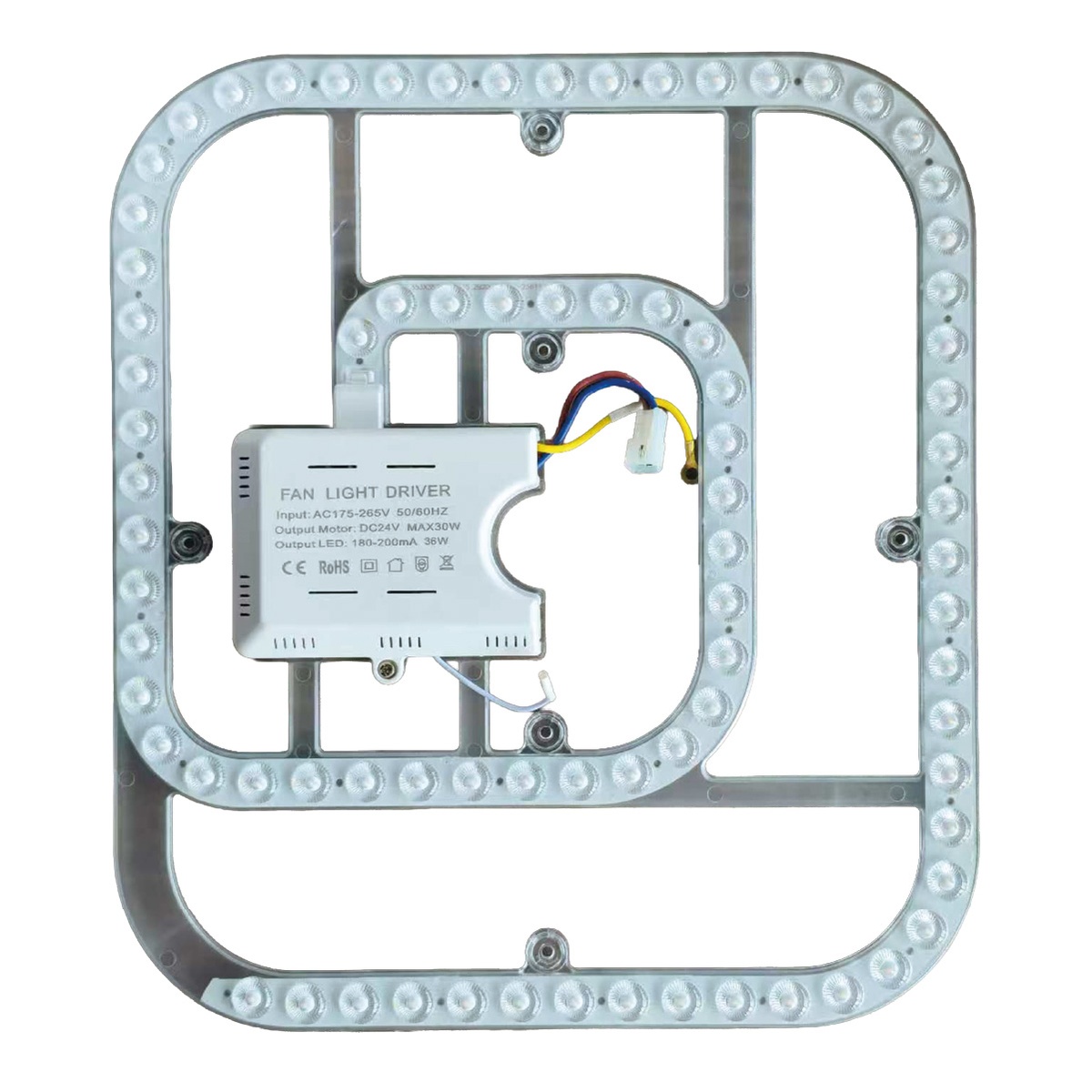 Placa LED e driver de substituição para ventilador Bayat ref. 300050001