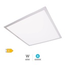 Panel empotrable ultrafino LED Sabha 40W 6000K Níquel