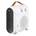Calefactor eléctrico vertical/horizontal Aitsa Máx. 2000W Blanco