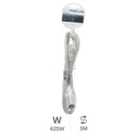 Extension cord White (2x0.75mm) 3M wire