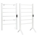 Toallero eléctrico 2 en 1 Hadim con temporizador Máx. 100W Blanco 