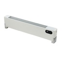 Calefactor eléctrico convector Nellim Máx. 2200W IPX4 Blanco 